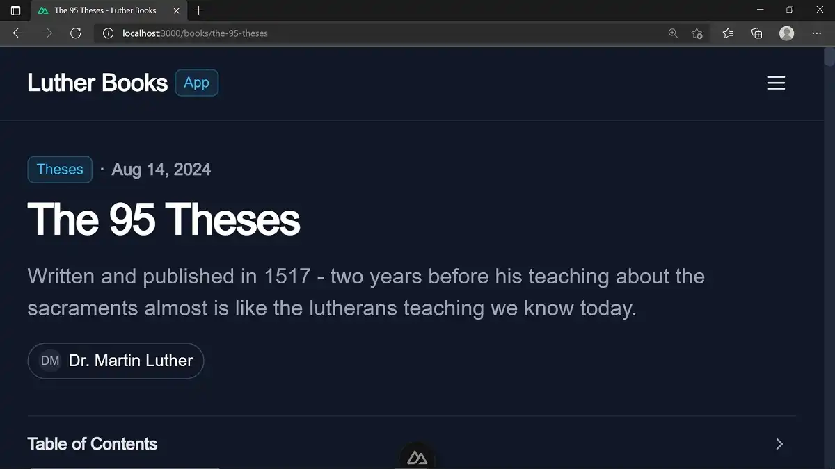 The 95 Theses